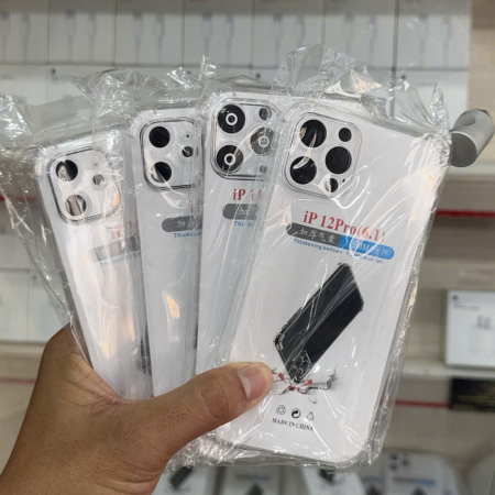 Ốp Lưng iPhone Dẻo Trong Chống Sốc 