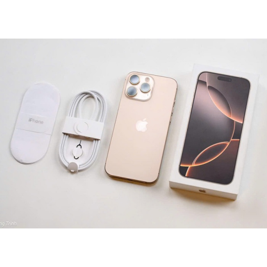 iPhone 16 Promax 256GB VN/A New seal ( Titan Sa Mạc )