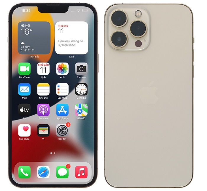 iphone 13 pro max màu vàng