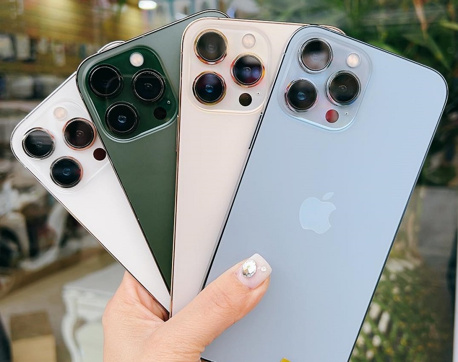 iphone 13 pro max màu xanh dương