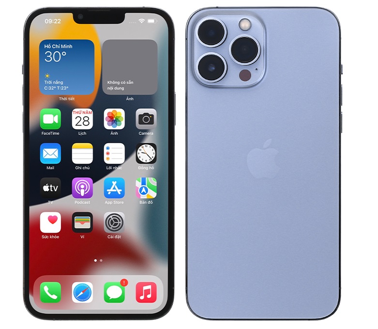 iphone 13 pro max màu xanh dương