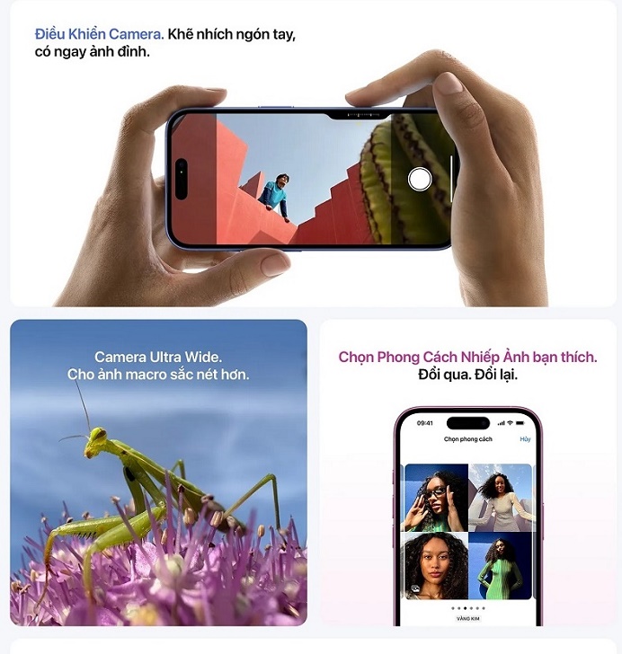 iphone 16 camera chụp đêm