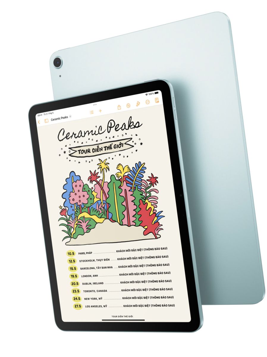 iPad Air 6 11 inch M2 (2024) - 128GB Wifi Chính hãng Việt Nam